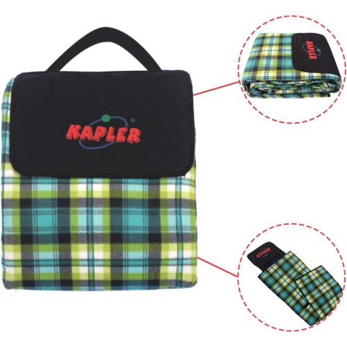  Kapler Waterproof Picnic Blanket for Tent，Outdoor Tent Rug Camping Beach Blanket, Portable/Foldable Picnic Rug for Camping/Trip/Sand Beach. ( 5 Sizes Options)