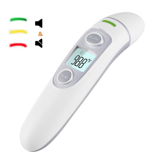  Infrarot Thermometer, Kapmore Digitalthermometer Professionelles Ohr Stirnthermometer