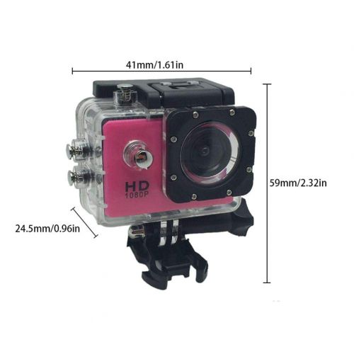  Kapokilly SJ4000 Sportkamera, Full HD 1080P Diving-Fahrrad-Action-Kamera, 2.0-Zoll-Recorder