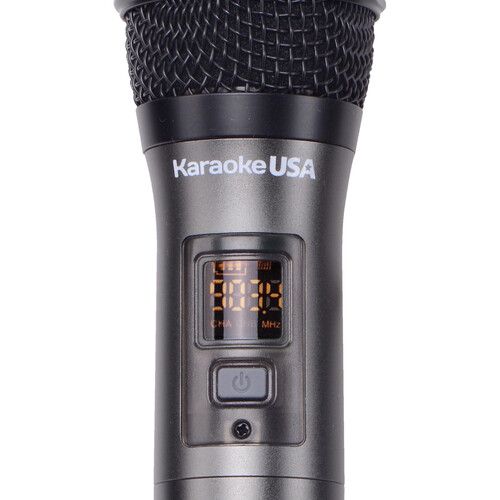  Karaoke USA WM900 UHF Wireless Microphone System (902 to 928 MHz)