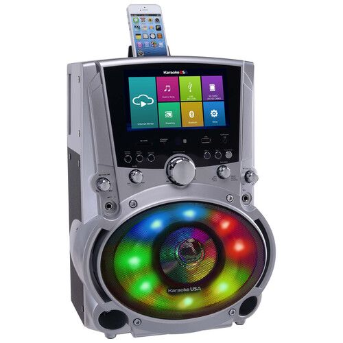  Karaoke USA WK70 All-in-One Multimedia Karaoke System with Wi-Fi and Bluetooth