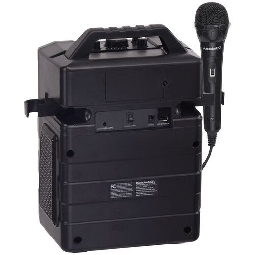  Karaoke USA SD520 Portable Karaoke and PA System with Touchscreen