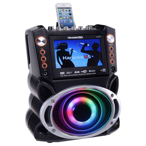  Karaoke USA GF946 DVD, CD+G, MP3+G Karaoke System with 7