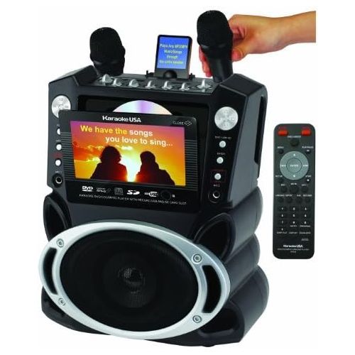  [아마존베스트](OLD MODEL) Karaoke USA Karaoke System with 7-Inch TFT Color Screen and Record Function (GF829)