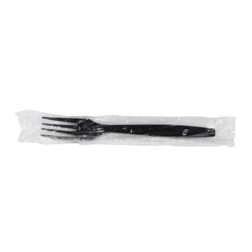  Karat U3020B 7 PS Heavy-Weight Disposable Fork, Black (Pack of 1000)