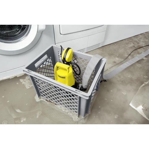  Karcher UEberschwemmung Hochwasser Kit - Tauchpumpe SP 5 Dirt mit 10 Meter Schlauch und Box 1.645-507.0