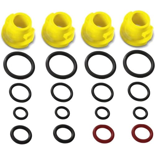  Original Karcher Hochdruckreiniger-O-Ring-Dichtung Tuelle-Set (Geeignet fuer K2-K4 K1, K3 K6 K7 K5/T250 (900mAh) T-Racer)