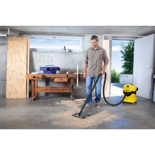  Karcher Mehrzwecksauger WD 4 + Karcher Flachfaltenfilter fuer WD 4-6 und MV 4-6