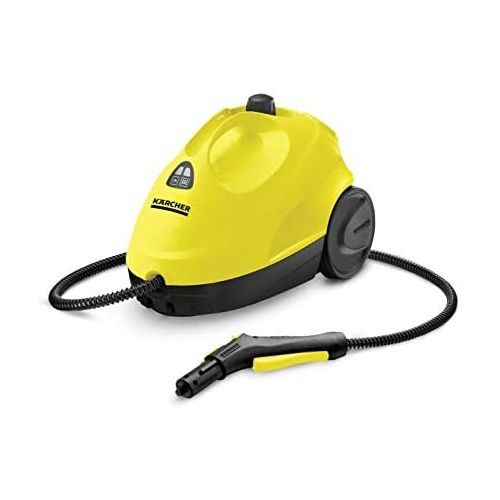  Karcher Dampfreiniger SC 2 EasyFix (Flachenleistung je Tankfuellung: ca. 75 m², Aufheizzeit: 6.5 min, leicht und kompakt, Zubehoeraufbewahrung, Parkposition, flexibles Duesengelenk, w