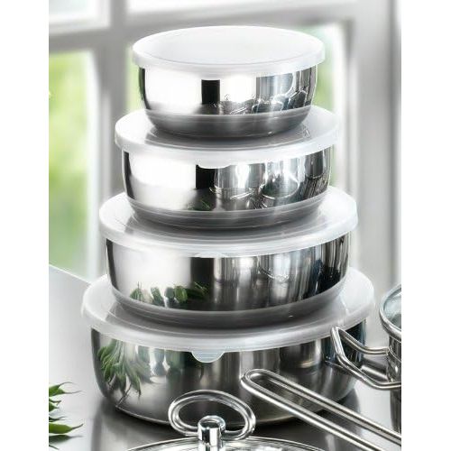  Karcher Topfset Jasmin (Edelstahl, 20-teilig, inkl. Glasdeckel und Edelstahl Schuessel Set, Induktion)