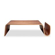 Kardiel Scando Mid-Century Modern Plywood Coffee Table, Walnut Wood