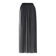 Karl Lagerfeld Optical effect pleated maxi skirt