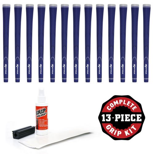  Karma Neion II Grip - Blue- 13 pc Golf Grip Kit (with tape, solvent, vise clamp)