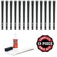 Karma Velour Full Cord - 13 piece Golf Grip Kit (with tape, solvent, vise clamp)