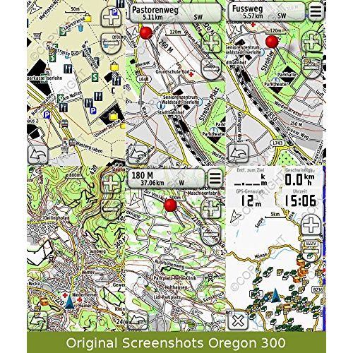  Kartenmanufaktur MK Deutschland V.19 - Profi Outdoor Topo Karte passend fuer Garmin GPSMap 60, GPSMap 64s, GPSMap 78, GPSMap 78s
