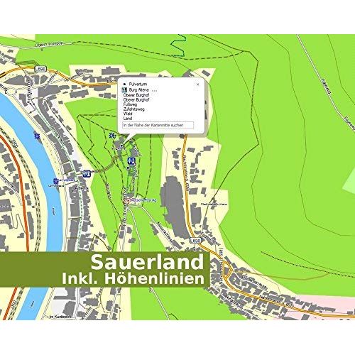  Kartenmanufaktur MK Deutschland V.19 - Profi Outdoor Topo Karte passend fuer Garmin GPSMap 60Csx