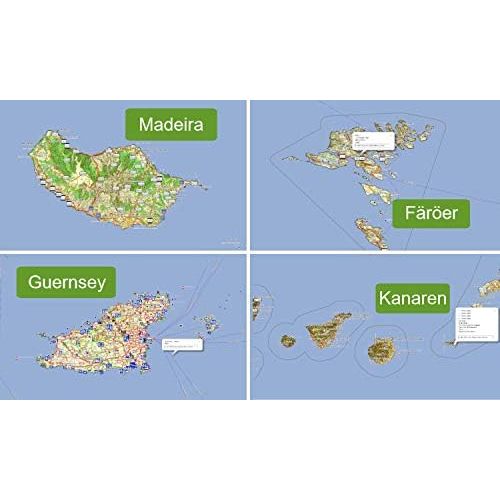  [아마존베스트]Kartenmanufaktur MK Europe V.21 - Professional Outdoor Topo Map Compatible with Garmin Devices - Complete Europe Map