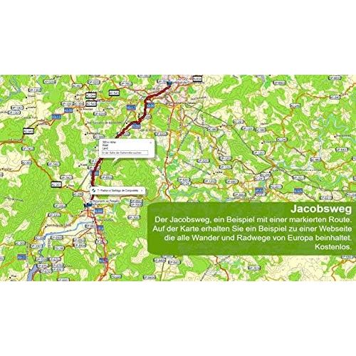  [아마존베스트]Kartenmanufaktur MK Europa V.21 - Professional Outdoor Topo Map - Suitable for Garmin Montana 650, 650t, 680, 680t, 700, 700t, 700i