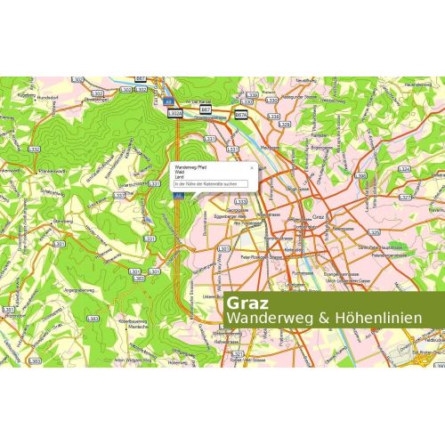  [아마존베스트]Kartenmanufaktur MK Austria V.18 - Professional Outdoor Topo Map - European Map Compatible with Garmin Navigation - For Hiking, Geocaching, Mountaineering, Cycling, Cycling