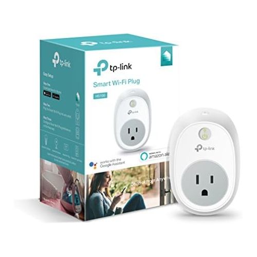  [아마존베스트]TP-LINK Kasa Smart WiFi Plug by TP-Link  Smart Plug, No Hub Required, Works with Alexa and Google (HS100)