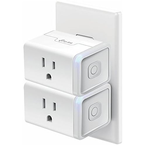  Kasa Smart WiFi Plug Mini by TP-Link  Smart Plug, No Hub Required, Works with Alexa and Google (HS105 KIT)