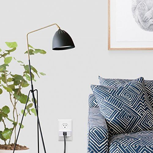  Kasa Smart WiFi Plug Mini by TP-Link  Smart Plug, No Hub Required, Works with Alexa and Google (HS105 KIT)