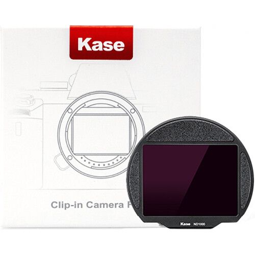  Kase ND1000 Clip-In Filter for FUJIFILM GFX 50R/50S/100/100S Camera (10-Stop)