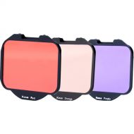 Kase Clip-In Underwater Filter Set for Sony Alpha (Red, Orange, Purple)