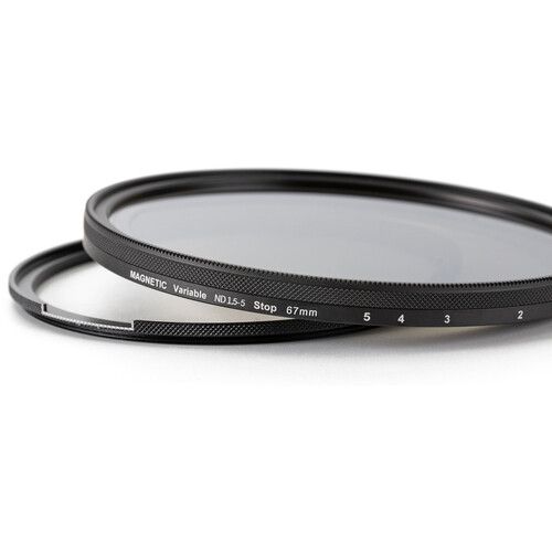  Kase Wolverine Magnetic Variable Neutral Density Filter with Adapter Ring, Gen 2 (67mm, 1.5 to 5-Stops)
