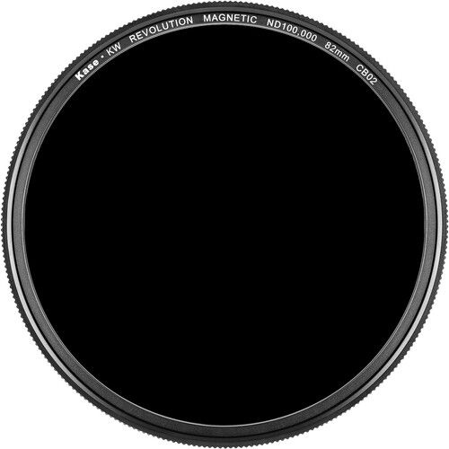  Kase Wolverine Revolution 100000ND Filter with Magnetic Adapter Ring (82mm,16.5-Stop, Orange)