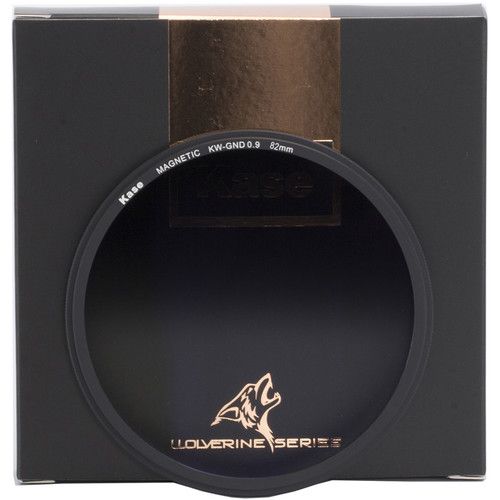  Kase Wolverine Magnetic Soft-Edge Graduated Neutral Density 0.9 Filter with 82mm Lens Adapter Ring (3-Stop)