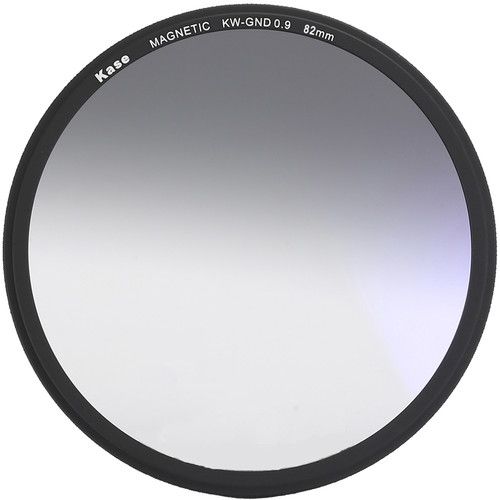  Kase Wolverine Magnetic Soft-Edge Graduated Neutral Density 0.9 Filter with 82mm Lens Adapter Ring (3-Stop)