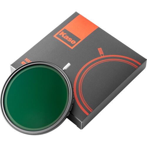  Kase Wolverine Magnetic Variable Neutral Density Filter with Adapter Ring, Gen 2 (82mm, 1.5 to 10-Stops)