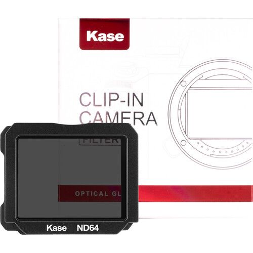  Kase ND64 Clip-In Filter for Sony a6700 Camera (6-Stop)