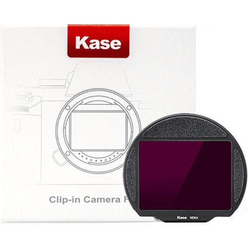  Kase ND64 Clip-In Filter for FUJIFILM GFX 50R/50S/100/100S Camera (6-Stop)