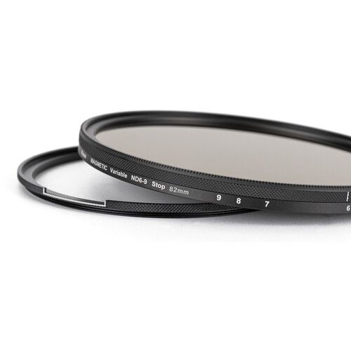  Kase Wolverine Magnetic Variable Neutral Density Filter with Adapter Ring, Gen 2 (82mm, 6 to 9-Stops)