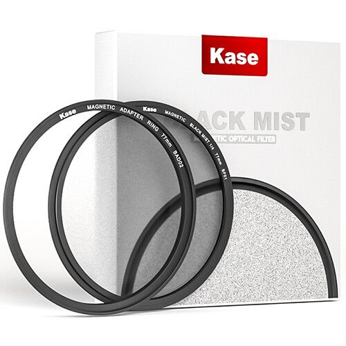  Kase Black Mist Magnetic Filter 1/8 & Magnetic Adapter (77mm)
