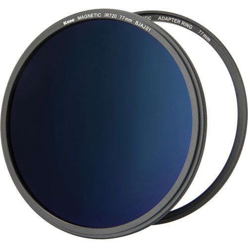  Kase Wolverine?77mm IR 720 Infrared Filter with Magnetic Adapter Ring