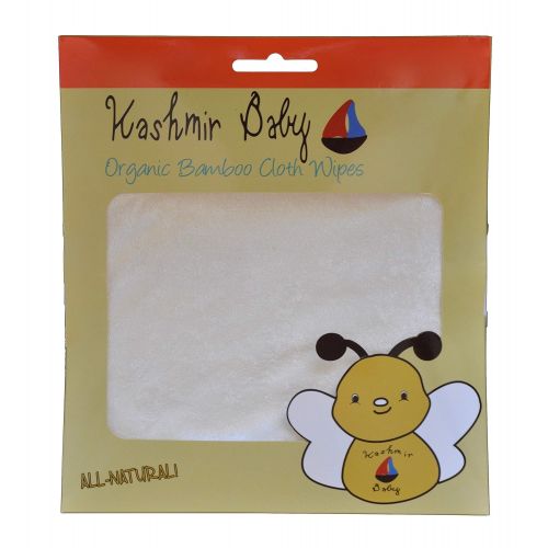  Kashmir Baby (20 Pack) Organic Cloth Diapering Wipes Hemp/Bamboo. Reusable. Washable.