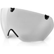 Kask Bambino Pro Visor - Clear - Medium - (3 Black Edge Wrapping Magnets - Helmet has Inset)