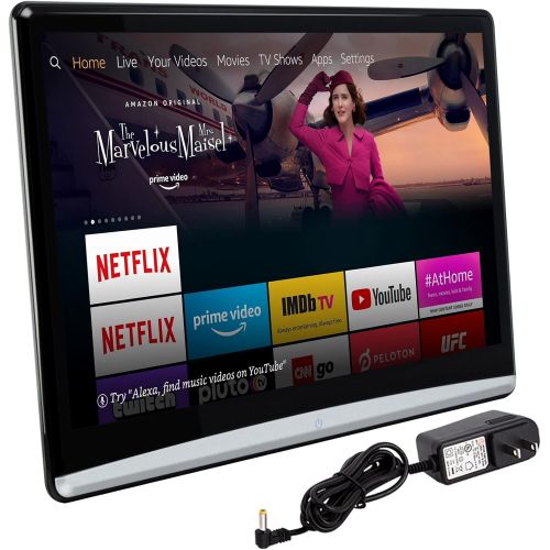  [아마존베스트]Kaskawise 12.5‘’ Car Headrest Video Player with WiFi,Android 9.0 TV Monitor Tablet IPS Touch Screen,Support Sync Screen Phone Mirroring Bluetooth/HDMI in/Out/FM/USB
