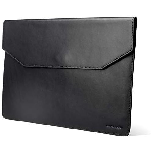  Kasper Maison Premium 16 inch Genuine Leather Laptop Sleeve Case Compatible with MacBook Pro 16 inch Sleeve (M1/M1 Pro/M1 Max), Razer Blade 15 Sleeve, Microsoft Surface Laptop 3