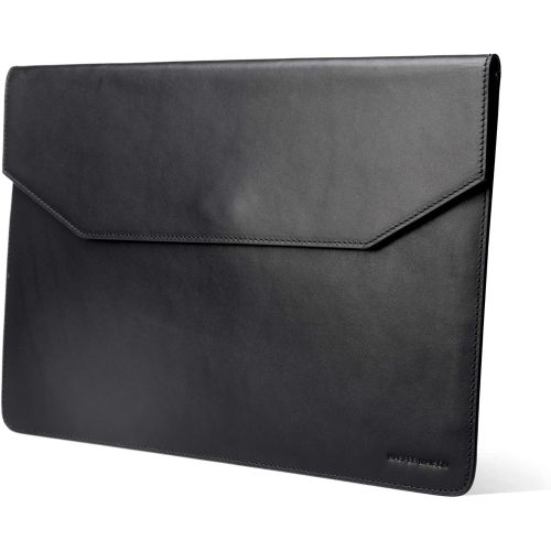  Kasper Maison Premium 16 inch Genuine Leather Laptop Sleeve Case Compatible with MacBook Pro 16 inch Sleeve (M1/M1 Pro/M1 Max), Razer Blade 15 Sleeve, Microsoft Surface Laptop 3