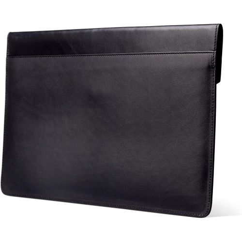  Kasper Maison Premium 16 inch Genuine Leather Laptop Sleeve Case Compatible with MacBook Pro 16 inch Sleeve (M1/M1 Pro/M1 Max), Razer Blade 15 Sleeve, Microsoft Surface Laptop 3