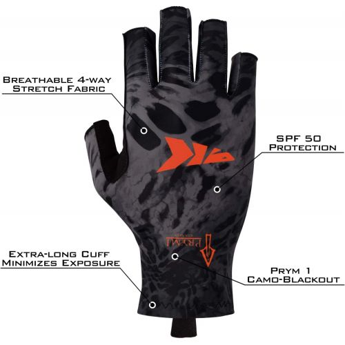  [아마존 핫딜]  [아마존핫딜]KastKing Sol Armis Sun Gloves UPF50+ Fishing Gloves UV Protection Gloves Sun Protection Gloves Men Women for Outdoor, Kayaking, Rowing