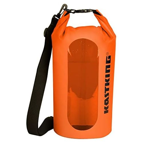  KastKing Dry Bags, 100% Waterproof Storage Bags, Military Grade Construction for Swimming, Kayaking, Boating, Hiking, Camping, Fishing, Biking, Skiing.