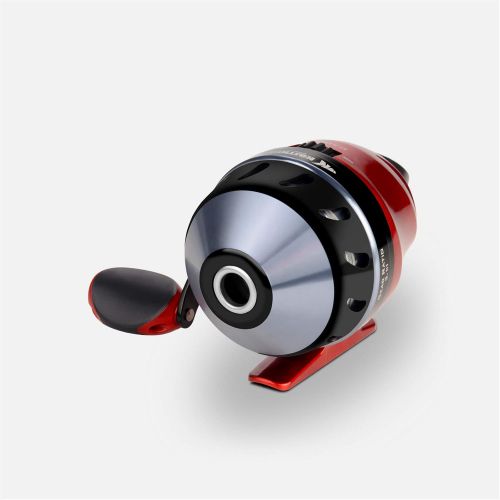  KastKing Cadet Spincast Fishing Reel, Trouble-Free Push-Button Bait Casting Design, Dual Stainless-Steel Pickups, Low-Profile Design, Pre-Spooled with Monofilament Line