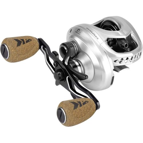  KastKing MegaJaws Baitcasting Reel, Industry First Color-Coded Gear Ratios from 5.4:1 to 9.1:1, Fishing Reel with 11+1 High Performance BB, Magnetic Braking System, 17.6 Lb Carbon