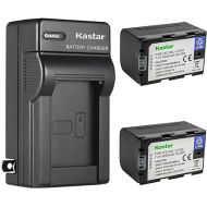 Kastar 2-Pack Battery and AC Wall Charger Replacement for JVC SSL-JVC50, SSLJVC50, JVC50, SSL-JVC70, SSLJVC70, JVC70, SSL-JVC75, SSLJVC75, JVC75, BN-S8I50, BNS8I50 Battery