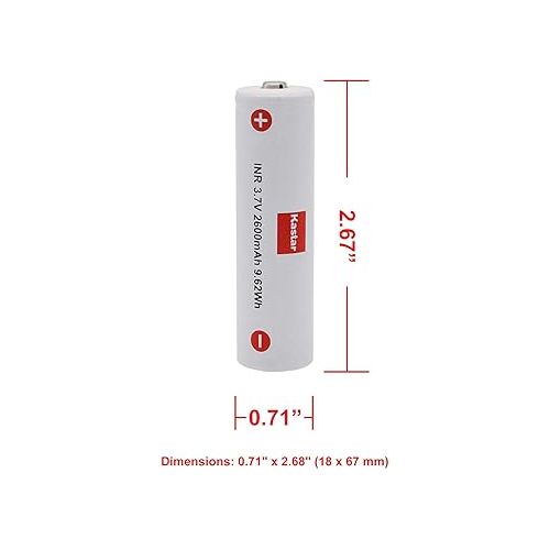  Kastar 2-Pack Battery + AC Charger Car Charger Compatible with Manfrotto MVG460 & MVG460FFR Gimbal, Zhiyun Crane 4 3-Axis Handheld Gimbal Stabilizer